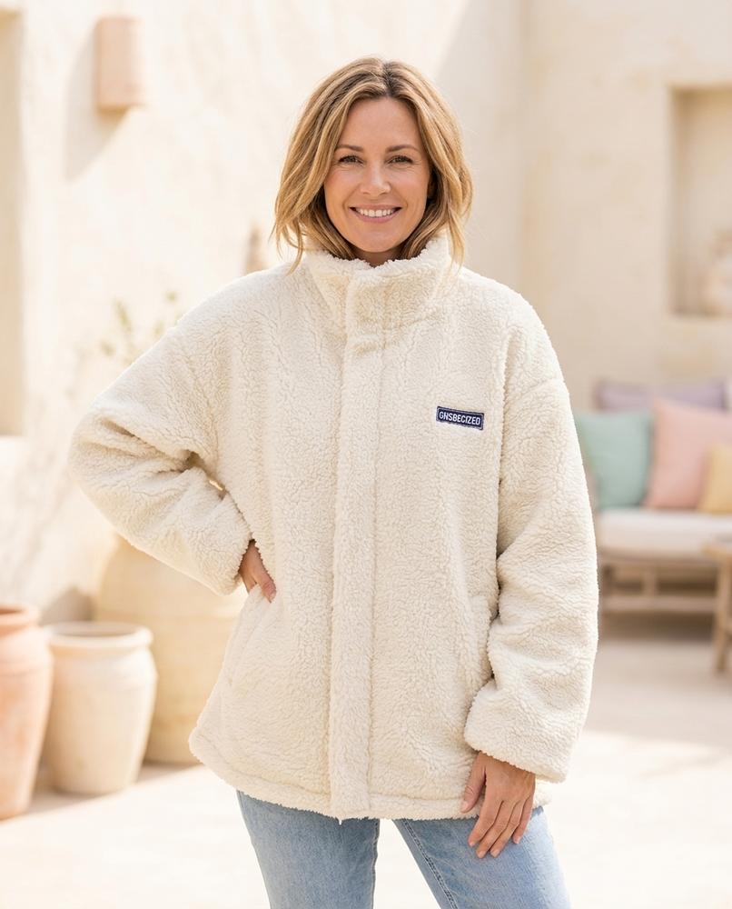 Chicos Designer - Aivav | High-Neck Fleece Jacket Women