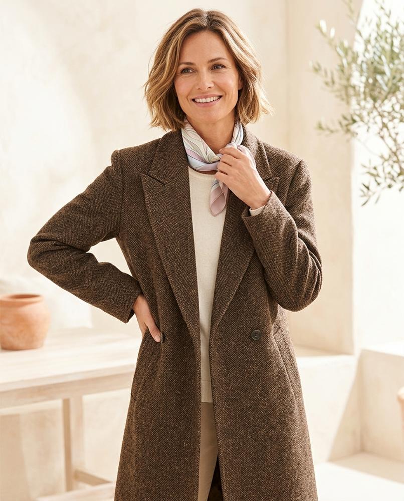 Chicos Designer - Zokav | Single-Breasted Lined Coat Women