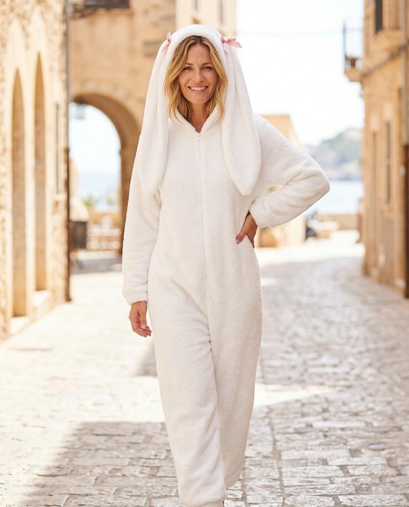 Chicos Designer - Alver | Plush Hooded Suit Women