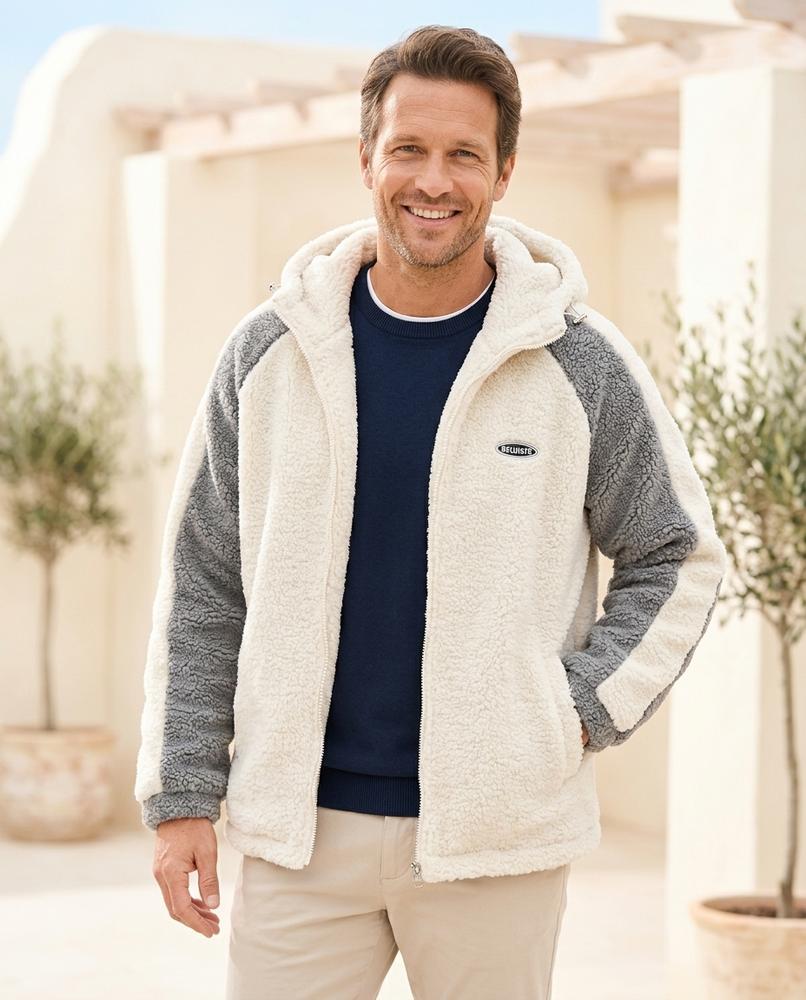 Chicos Designer - Rinal | Color-Block Hooded Jacket Men