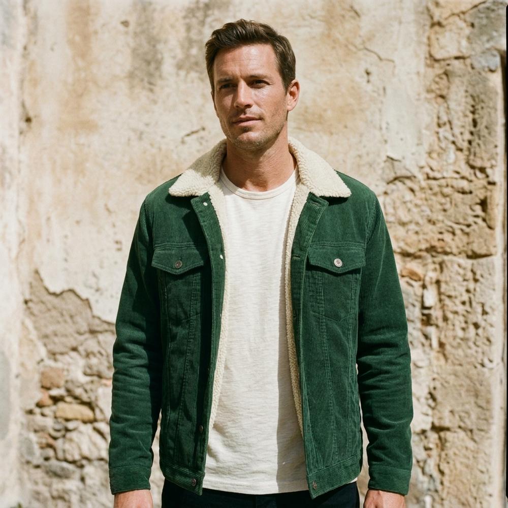 Chicos Designer - Rilin | Lined Corduroy Jacket Men