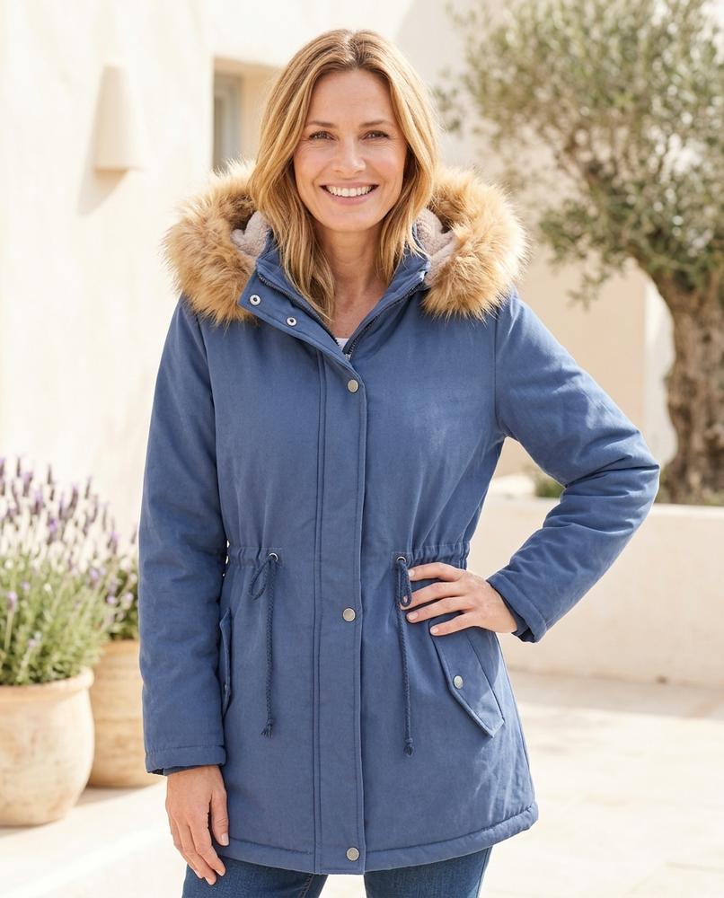 Chicos Designer - Cimok | Padded Hooded Coat Women
