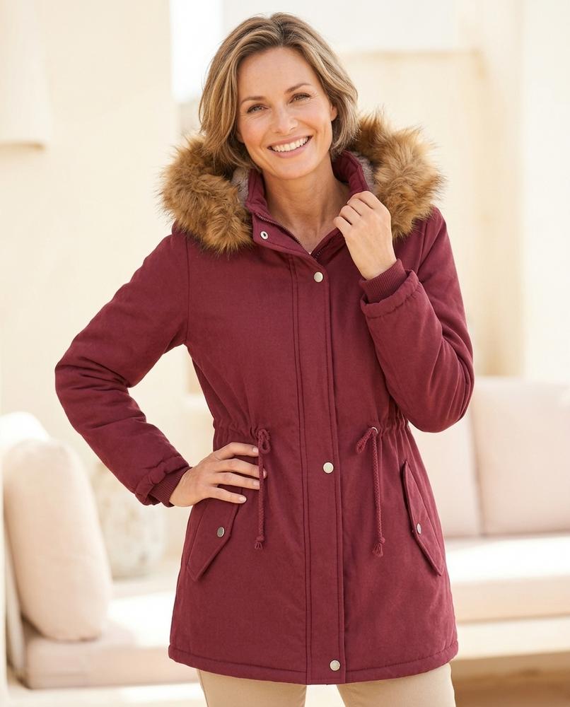 Chicos Designer - Cimok | Padded Hooded Coat Women