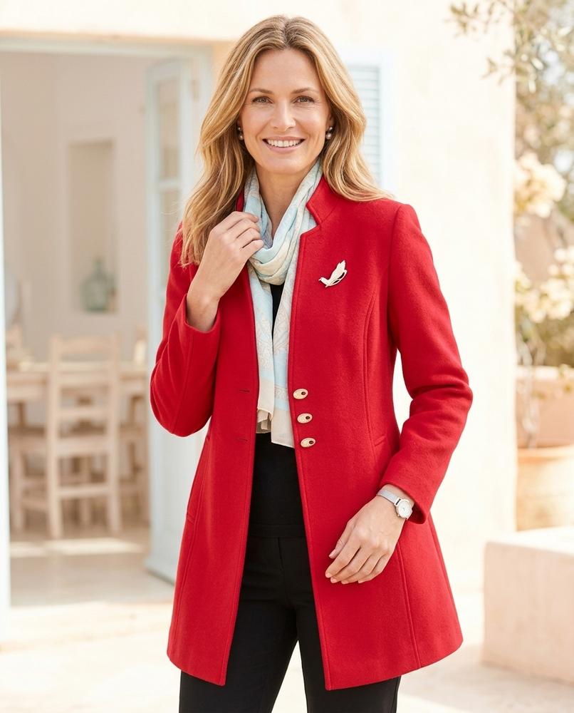 Chicos Designer - Dused | Double-Breasted Tailored Coat Women