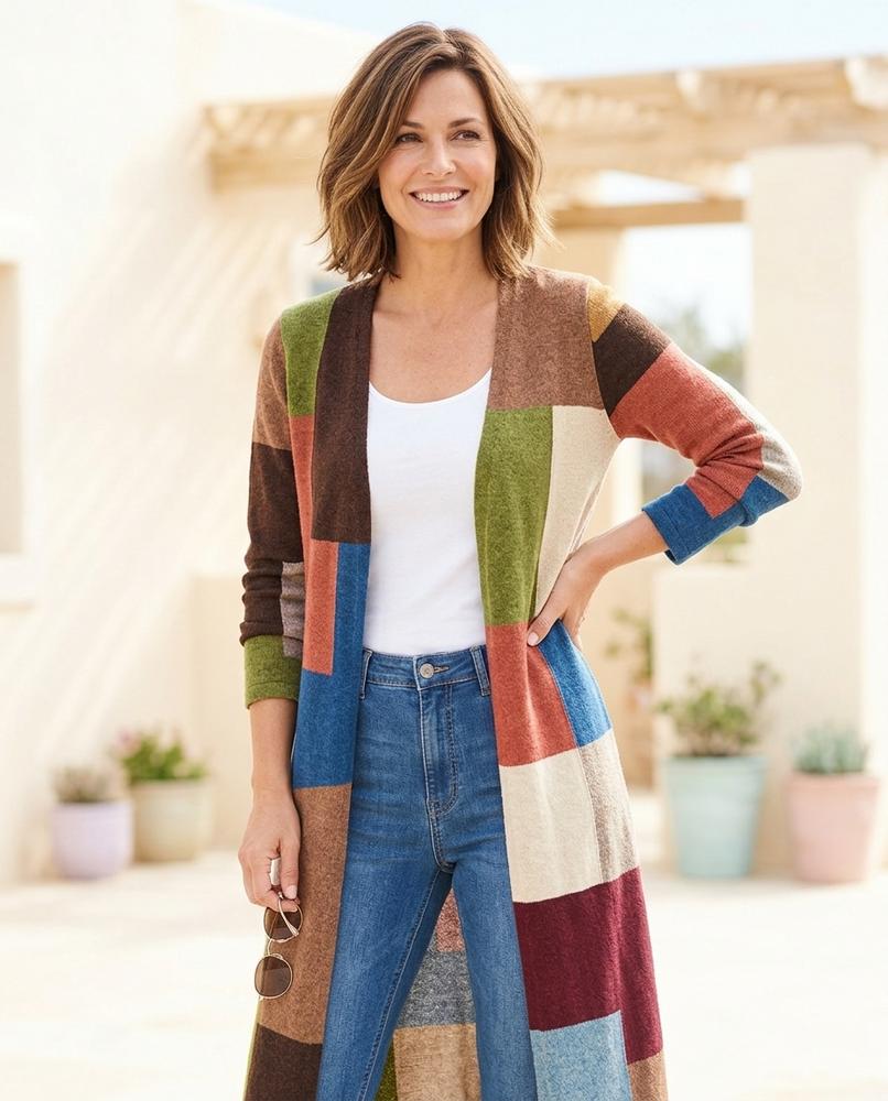 Chicos Designer - Eogan | Three-Piece Color-Block Suit Women