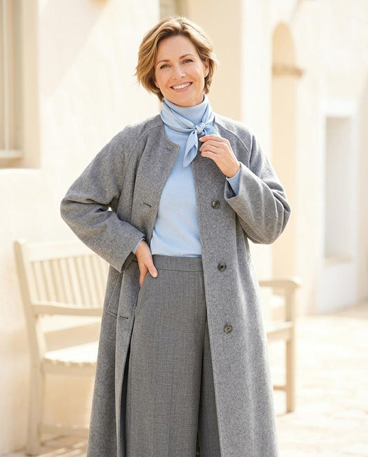 Chicos Designer - Letot | Collarless Single-Breasted Coat Women