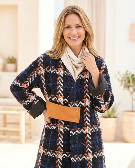 Chicos Designer - Tamun | Plaid Textured Coat Women