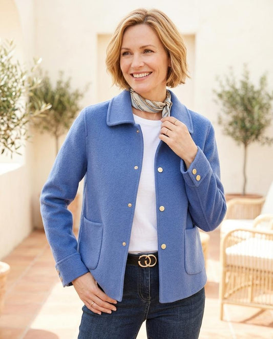 Chicos Designer - Cuhev | Wool Collared Jacket Women