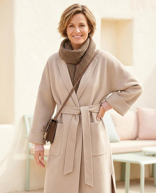 Chicos Designer - Zigak | Belted Double-Faced Coat Women