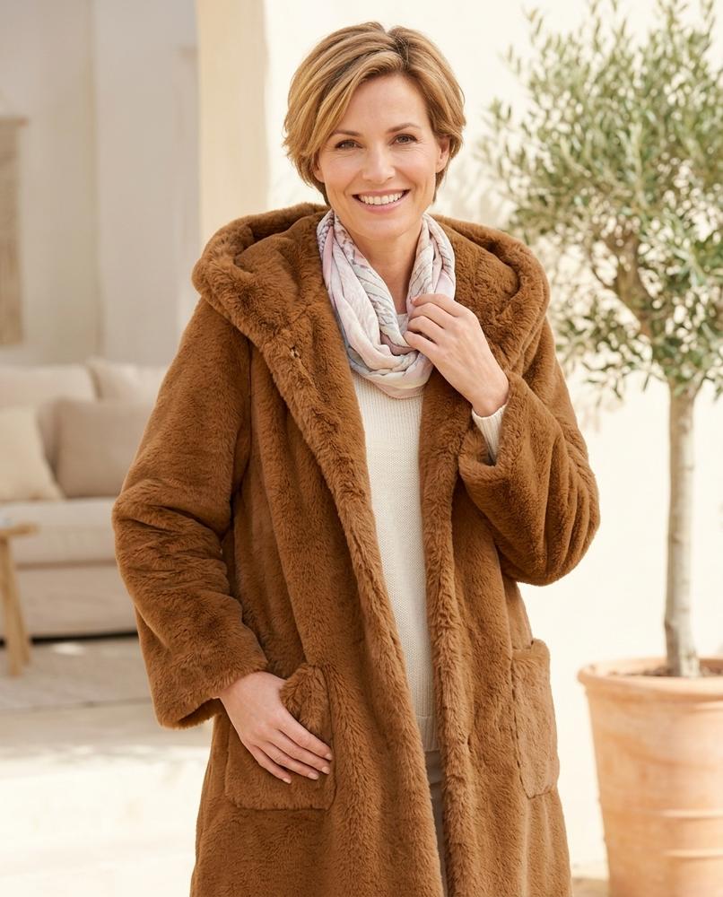 Chicos Designer - Aibus | Hooded Tiered Coat Women