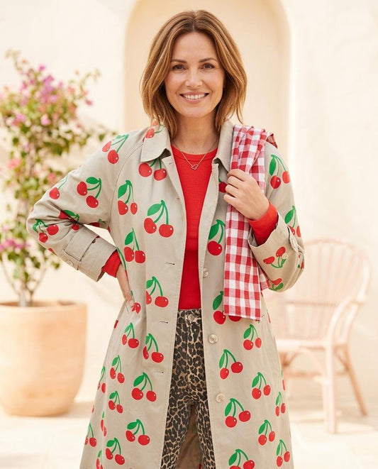 Chicos Designer - Aozan | Printed Single-Breasted Coat Women