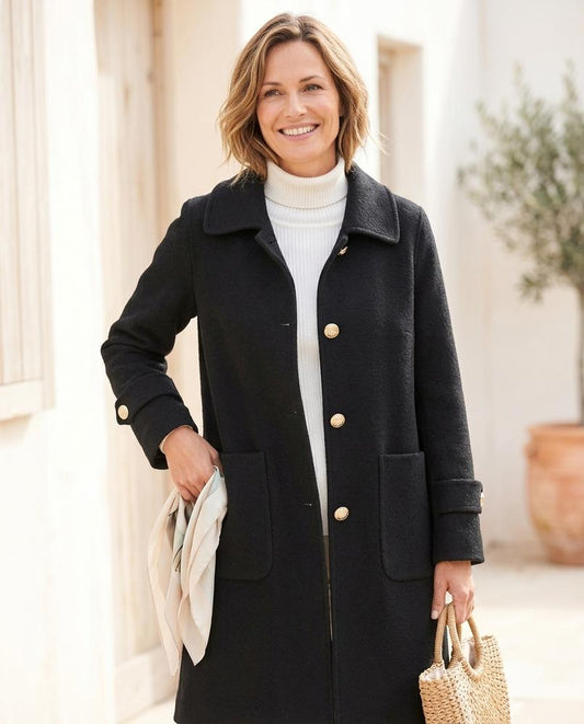 Chicos Designer - Zesin | Single-Breasted Collared Coat Women