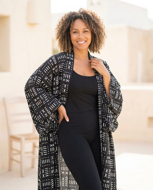 Chicos Designer - Armel | Patterned Open-Front Cardigan Women