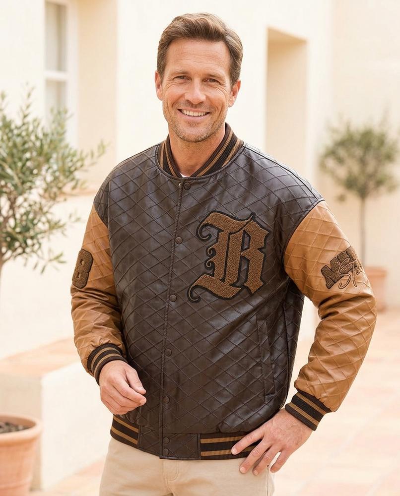 Chicos Designer - Maran | Quilted Two-Tone Jacket Men
