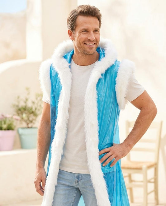 Chicos Designer - Varam | Fur-Trimmed Sleeveless Vest Men